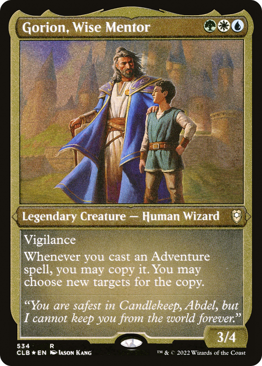 Gorion, Wise Mentor
