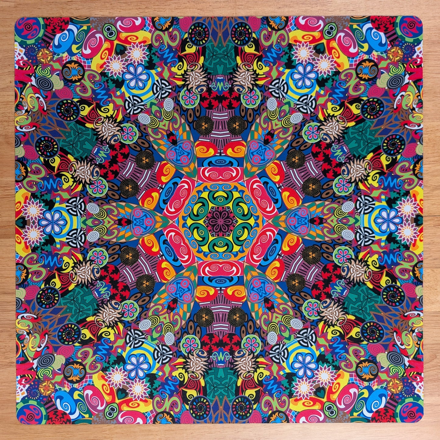 "Krunk Canvas" Mandala Square Tablemat