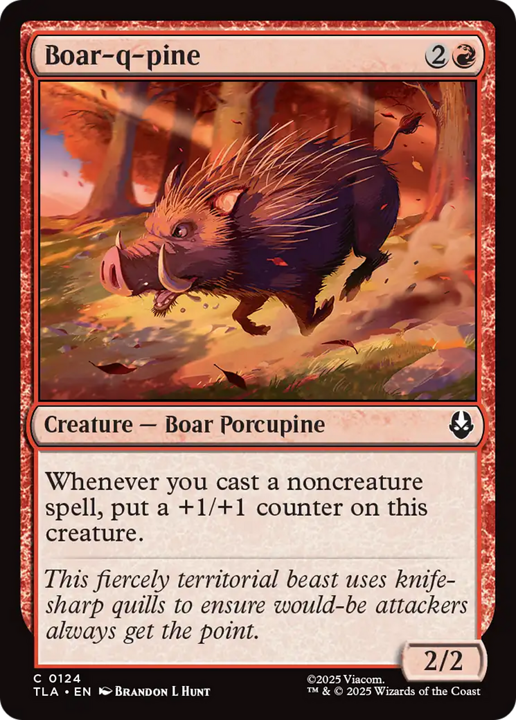 Boar-q-pine