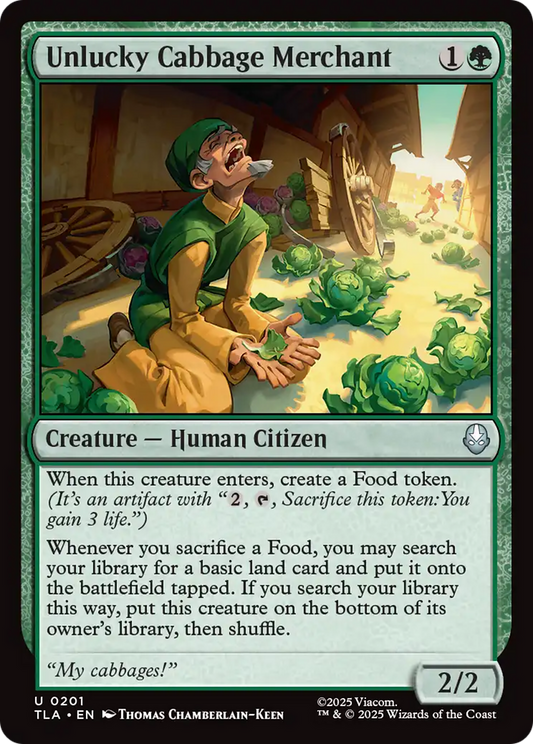 Unlucky Cabbage Merchant