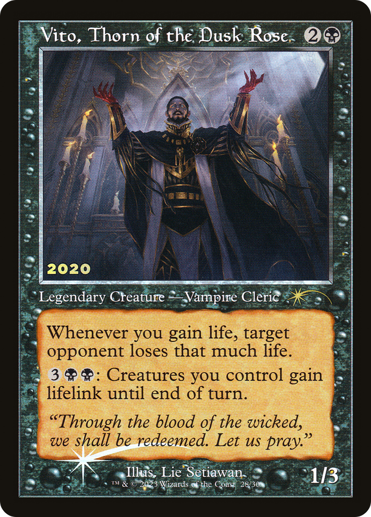 Vito, Thorn of the Dusk Rose (30th)