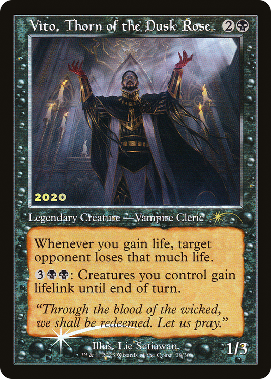 Vito, Thorn of the Dusk Rose (30th)