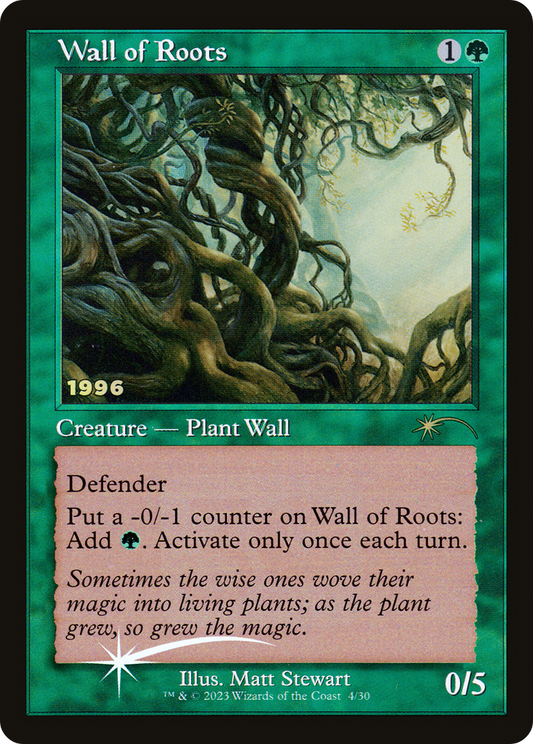 Wall of Roots (30th)
