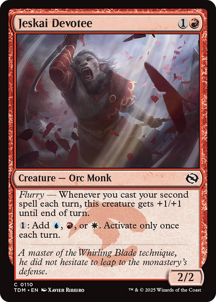 Jeskai Devotee