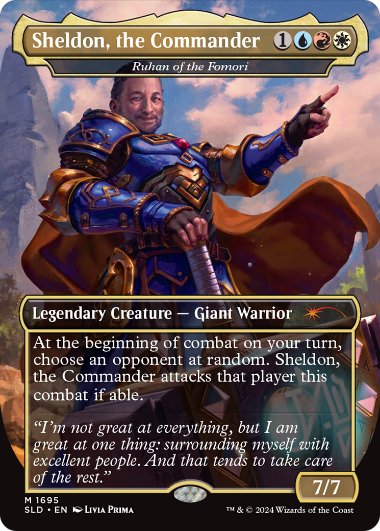 Sheldon, the Commander (Ruhan of the Fomori)