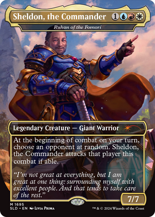 Sheldon, the Commander (Ruhan of the Fomori)