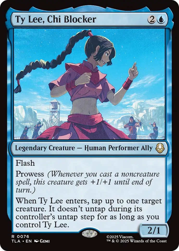 Ty Lee, Chi Blocker