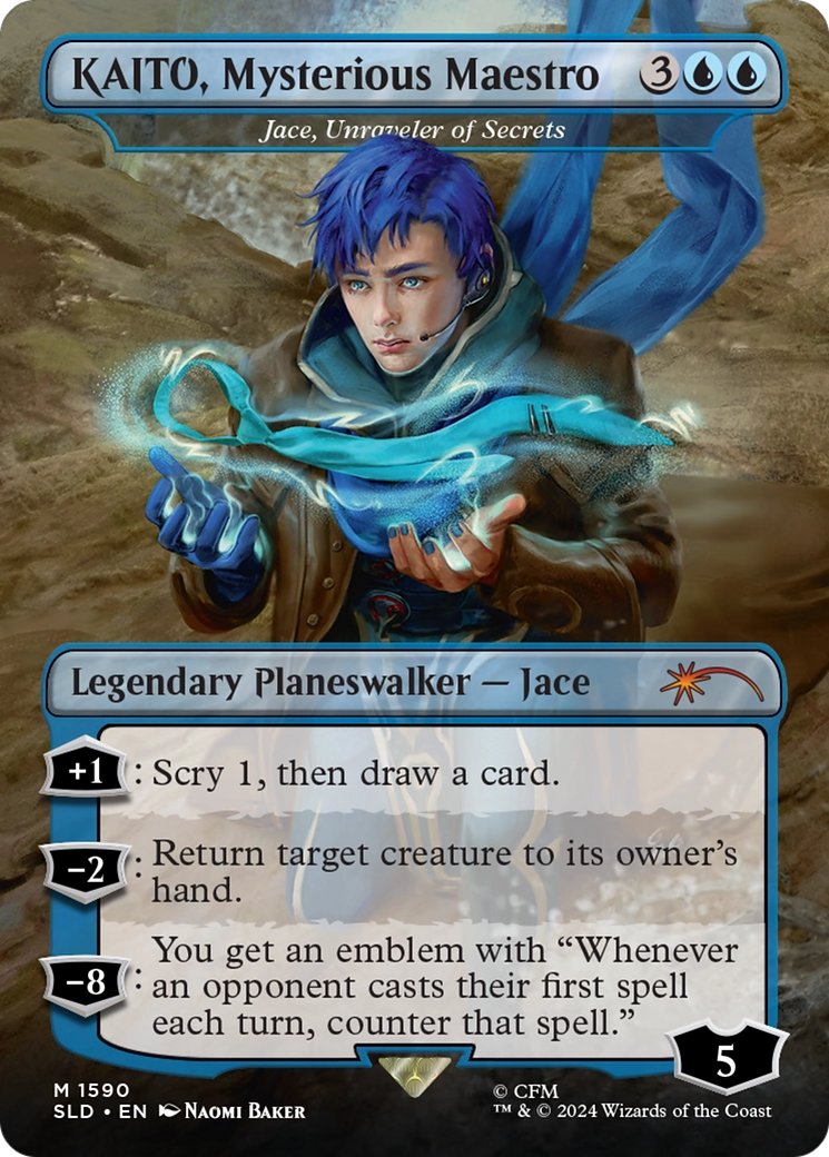KAITO, Mysterious Maestro (Jace, Unraveler of Secrets)