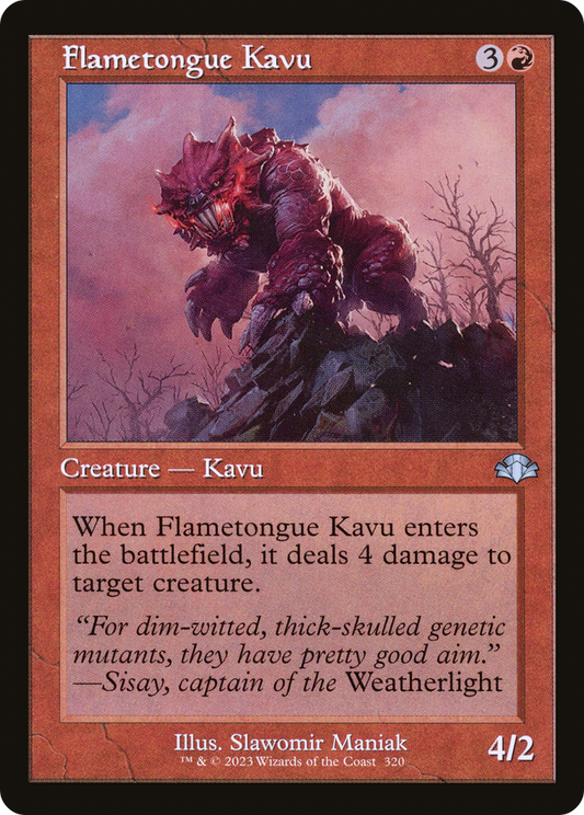 Flametongue Kavu