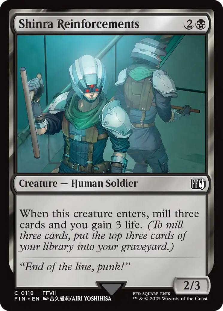 Shinra Reinforcements