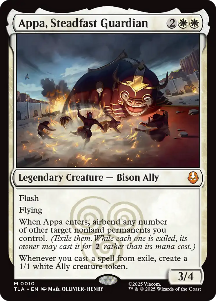 Appa, Steadfast Guardian