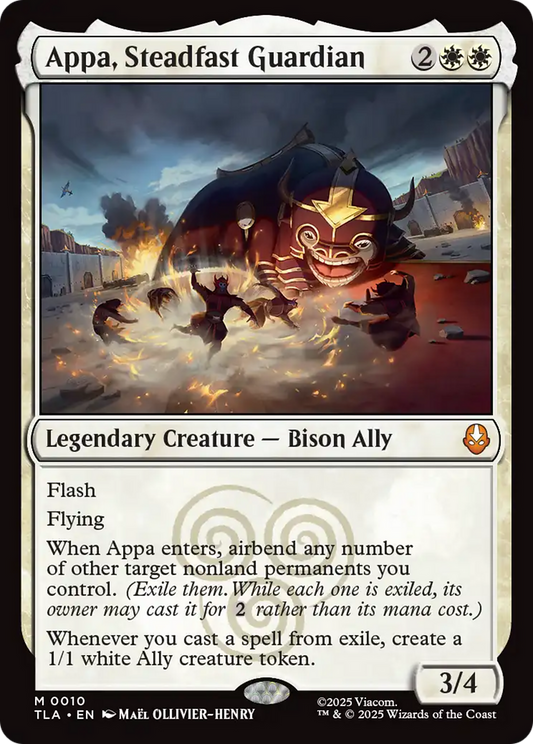 Appa, Steadfast Guardian