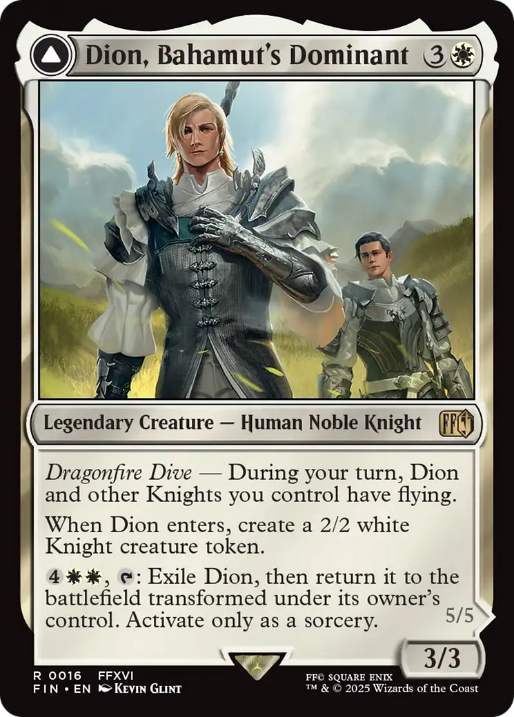 Dion, Bahamut's Dominant