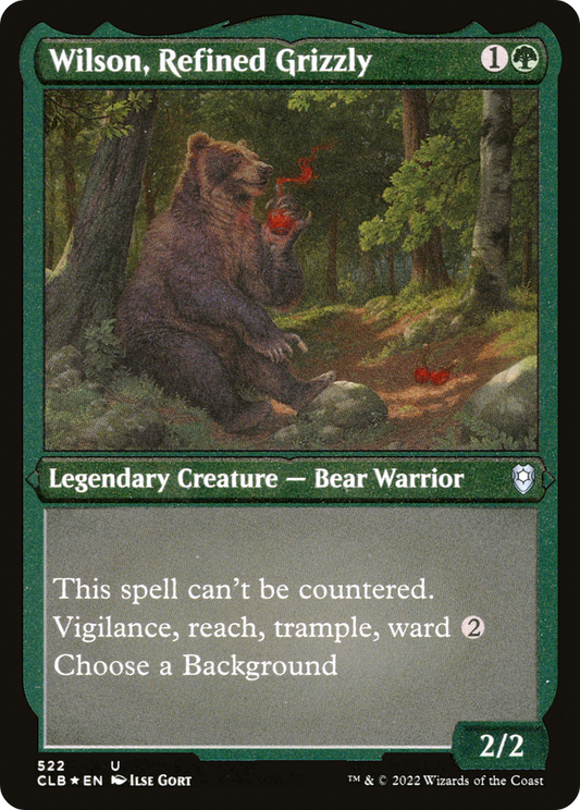 Wilson, Refined Grizzly