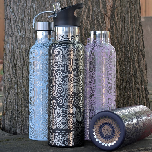 "Krunk Canvas" Insulated Water Bottles