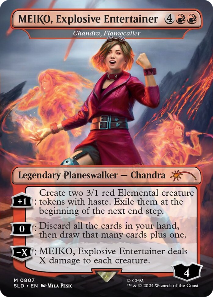 MEIKO, Explosive Entertainer (Chandra, Flamecaller)