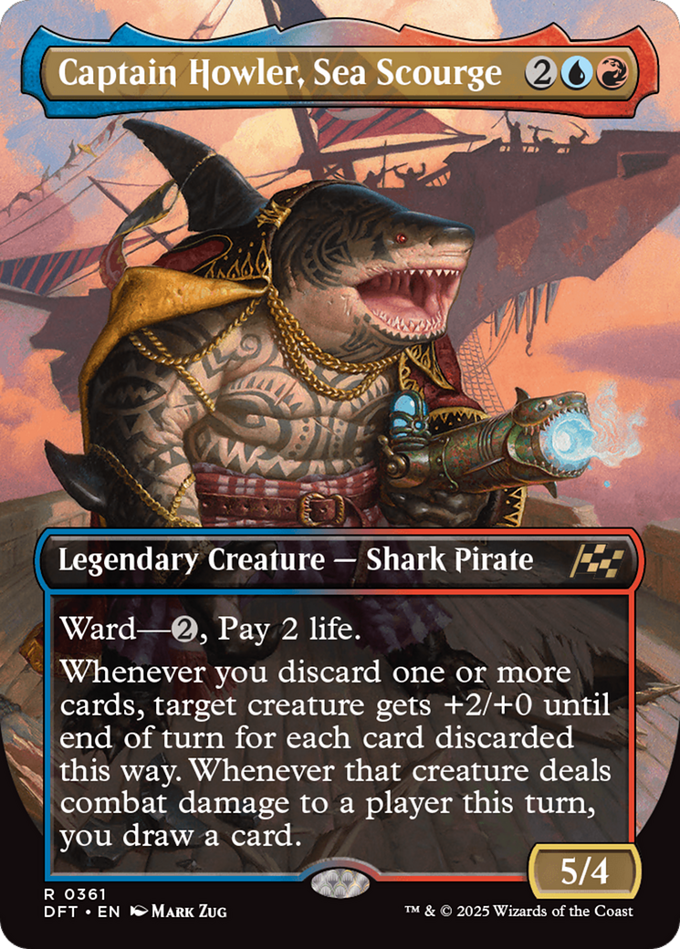 Captain Howler, Sea Scourge