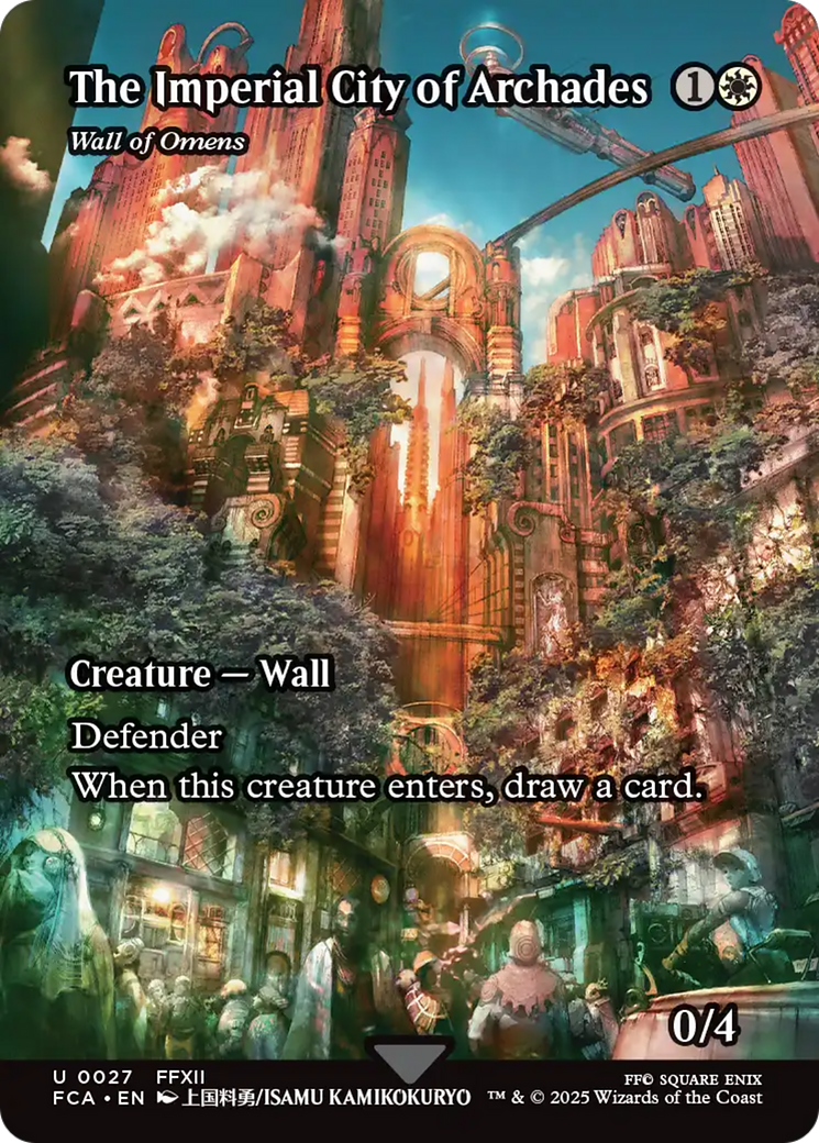 The Imperial City of Archades (Wall of Omens)