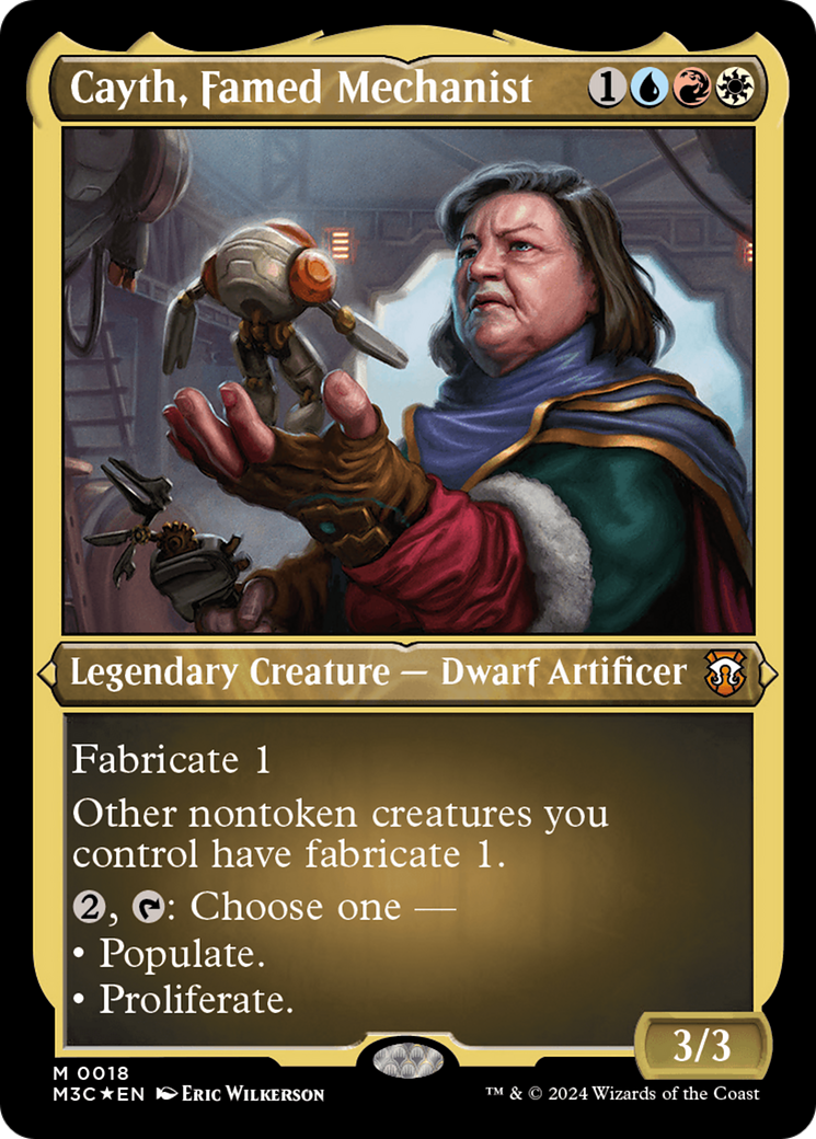 Cayth, Famed Mechanist