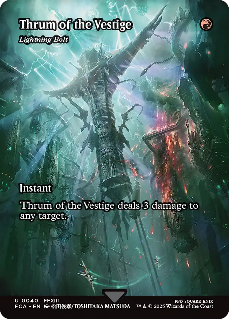 Thrum of the Vestige (Lightning Bolt)
