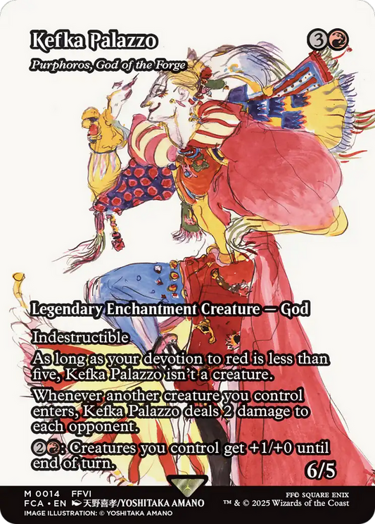 Kefka Palazzo (Purphoros, God of the Forge)