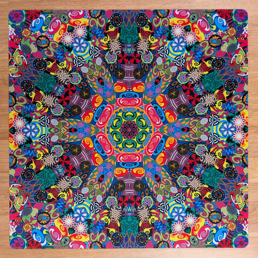 "Krunk Canvas" Mandala Square Tablemat